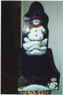 Snowman Plaque