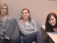 The girls at rehearsals!