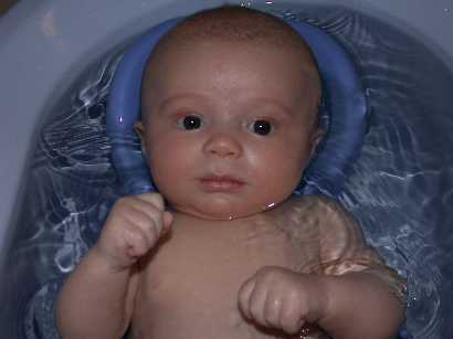 ... I'm gonna be a big swimmer someday!