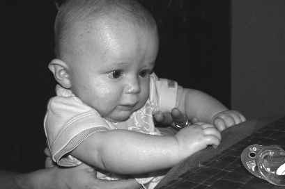 ... if I can just get to that pacifier...