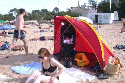 ... last day at the beach... I really got used to hold a little siesta pretty much throughout the day!