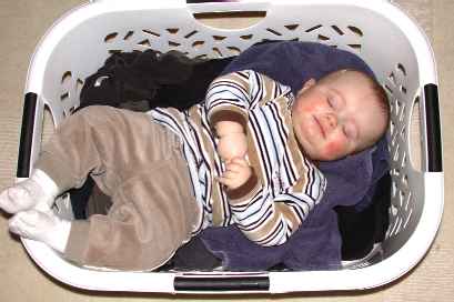 ... freshly dried laundry... that is cozy!