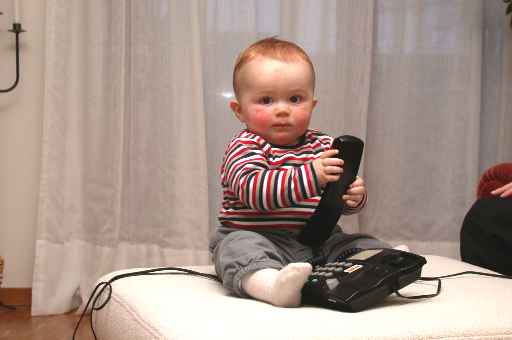 ... sometimes I like to make a phone call!