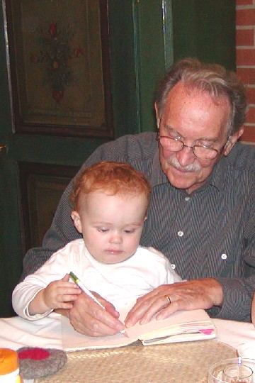 Lionel with his Granddad...