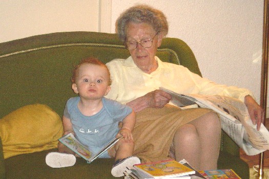 ... in the afternoon, we usually spent some time reading a book or the newspaper...
