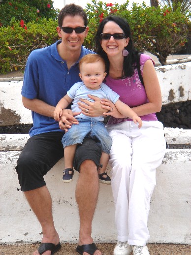 ... my Godmother and her husband Andy joined us for the second week in Lanzarote...