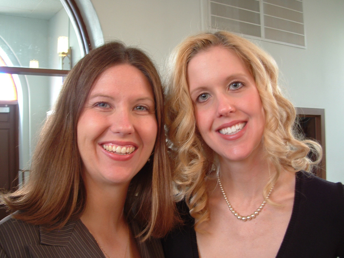 Kristin and Erin