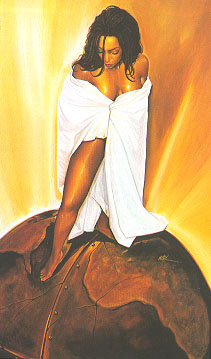 powerful black woman