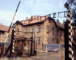 Entrance to Aschwitz