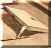 Optional folding foot-rest ensures perfect comfort for the rear seat passengers when engaged in long-distance travel