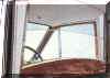 The optional Electrically controlled rise and fall glass partion can be fitted if preferred