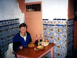 Our first encounter with tagine in Chefchaouen