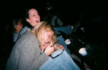 Jen and Maura enjoying a Tiger W