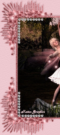 Pink Dancer by Katies Gold Graphics