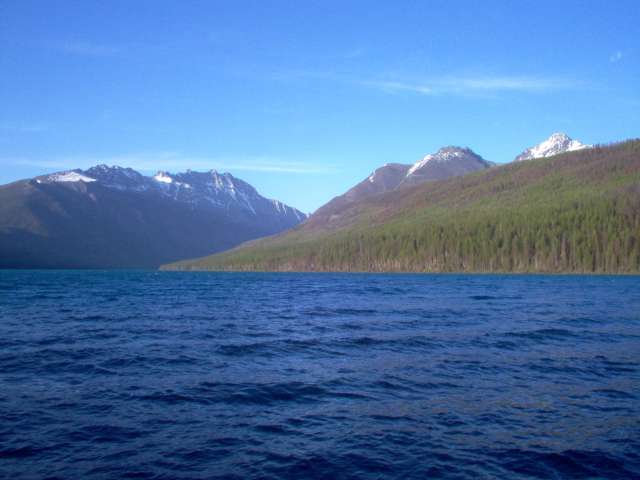 Those are the Boundry Mountains.&nbsp; They seperate Montana from Canada.