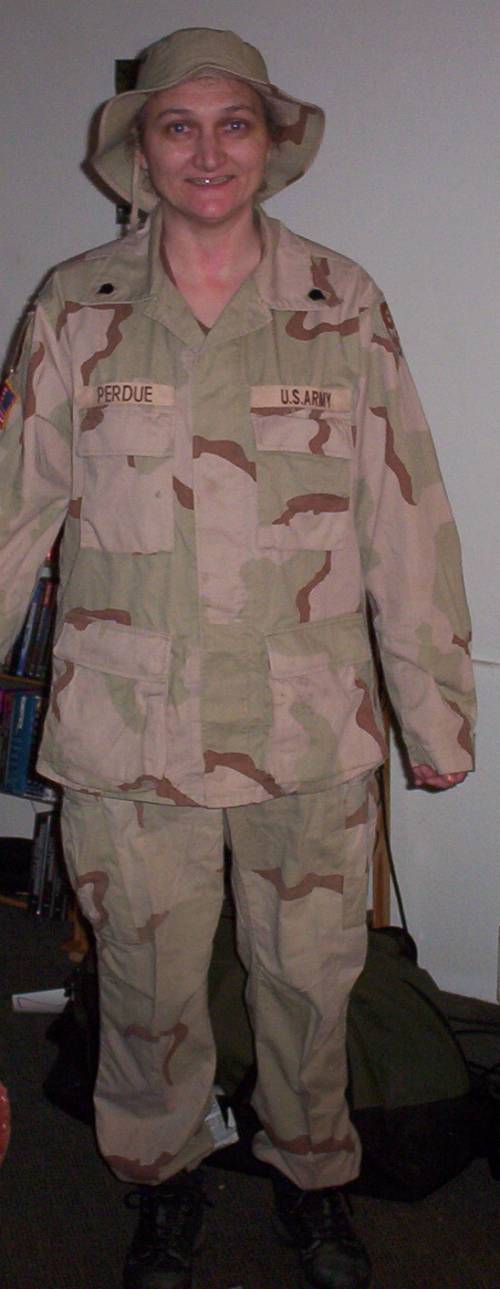 Halloween.&nbsp; This was me as a soldier.&nbsp; Whoop!&nbsp; Heh!