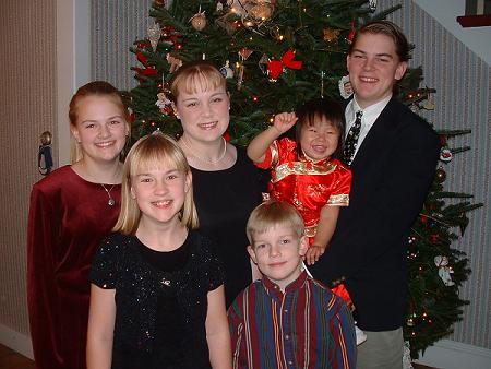 All Six of Us - Christmas 2003