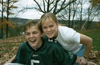 My brother Leonard and I