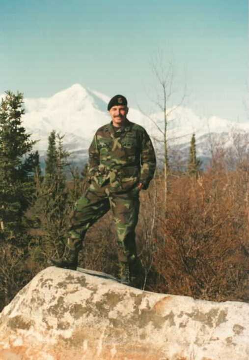 Dad in the Army Reserves