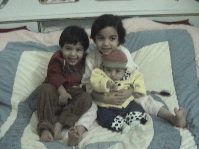 Ramy is happy to have 2 sisters!!!!