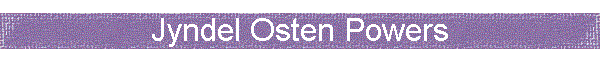 Jyndel Osten Powers