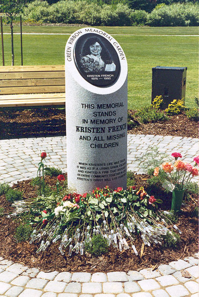 Kristen's memorial stone