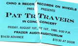 Travers ticket