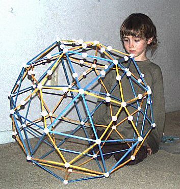 Vincent and geodesic ball he created