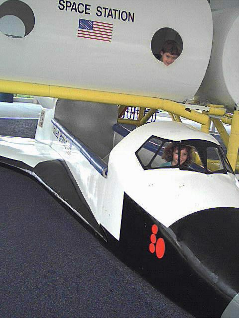 Children in Kennedy Space Center playground