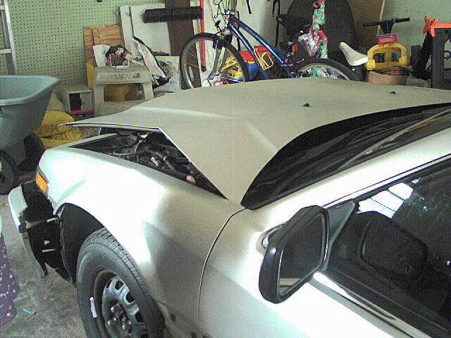 1988 Honda Accord after late-October accident