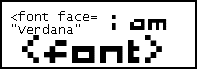 <font>