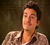 I can't explain this look of his, 'cept it looks funny.