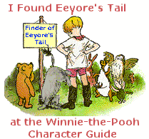 I found Eeyore's tail!
