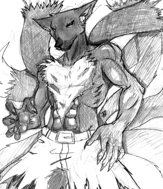 The Shadowbeast still remains as a part of him... bottled up.