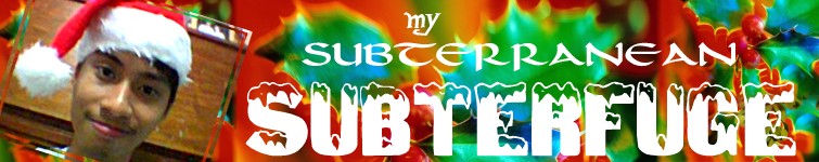 Banner... my Subterranean Subterfuge...