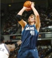 Dirk Nowitzki, All-Star of the Dallas Mavericks