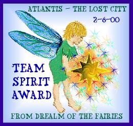Team Spirit Award 2.6.00