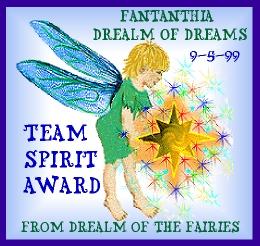 Team Spirit Award 9.5.99