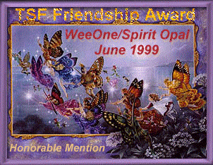DRealm of DSpirit Friendship Award 6.25.99