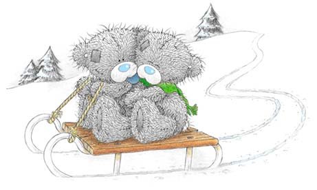 sleigh ride ~ weee!