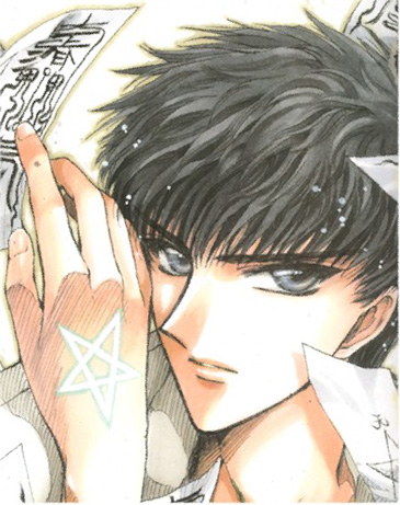 subaru-kun looked so COOL!!!!!But actually his eyes color are green...AAAAA......subaru...