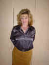 Anne in black shinyblouse2