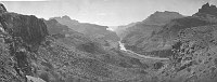 COLORADO RIVER FROM THE SHINUMO TRAIL (N BASS) 17 SEP 1906. MELLICK, BASS.