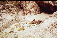 LEFT - CREMATION CREEK. CC=8. DIFFICULT ACCESS. 1975. NPS, BORDEN.<br>