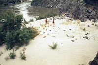 RIGHT - 91 MILE CREEK. CC=25. MINIMAL USAGE. 1975. NPS, BORDEN.<br>