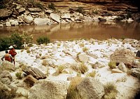 LEFT - APACHE TERRACE (UPPER) CC=40. MINIMAL USAGE. 1975. NPS, BORDEN.<br>