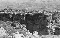 THE ENFILADE CITADEL RUIN. THE WAY UP IS THE CRACK NEAR THE RIGHT EDGE. (I.E. TOP 1/2 OF IT) I'LL SHORTLY MAKE AT LEAST AN 8X10 FOR BETTER DETAIL. (WHICH IS HARD TO BELIEVE) REMEMBER, IF NOBODY ELSE HAS RECORDED IT, M.D.C. CLAIMS IT. GRCA 70062. SUMMER 19