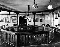 EL TOVAR HOTEL - ROTUNDA OVER THE OFFICE. THE MEZZANINE & LADIES' LOUNGE. CIRCA1905. DETROIT PHOTOGRAPHIC.