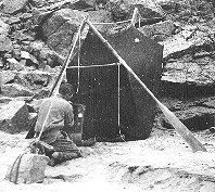 GCNP IMAGE 17179  Kolb Bros. Portable Darkroom Tent.