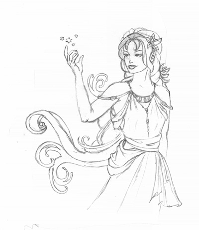 Pencil sketch
